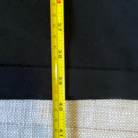 Vince Camuto Black Sheer Sleeve Stretch Turtleneck Knit Holiday Dress- Sz-L - Picture 13 of 16